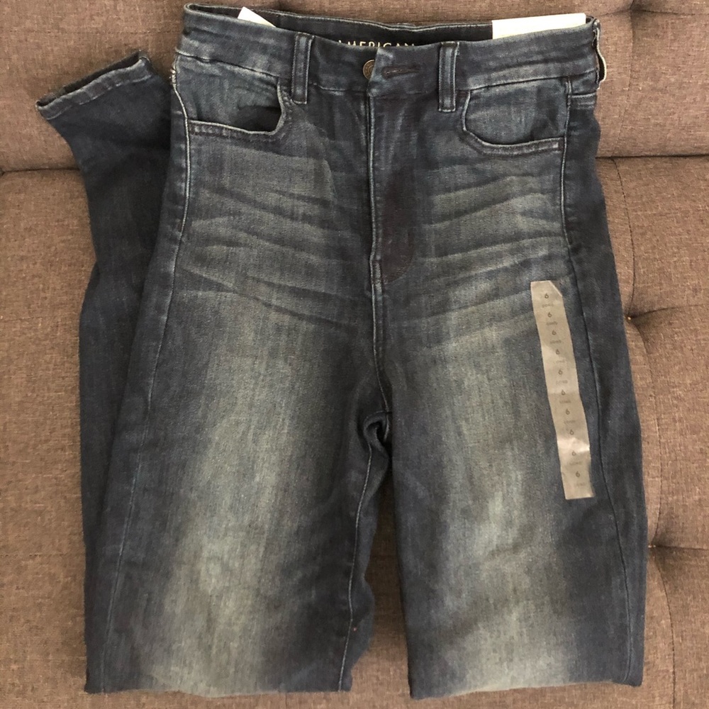 AE Highest Waist Skinny Jeans 6L